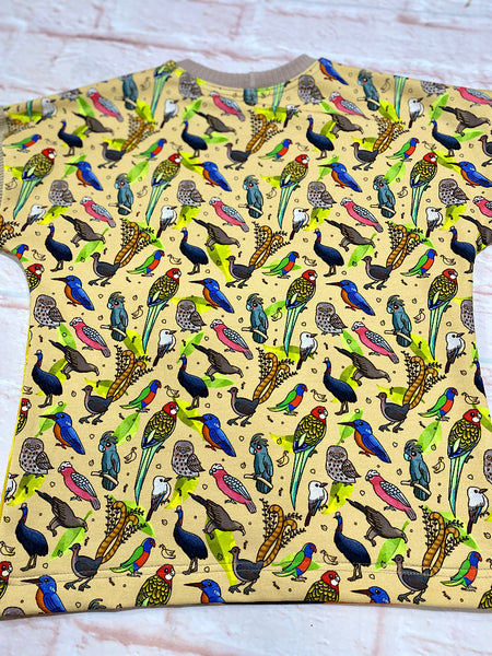 Aussie Animals Slouchy Lounge Size Med (3-6y) - Kingfisher