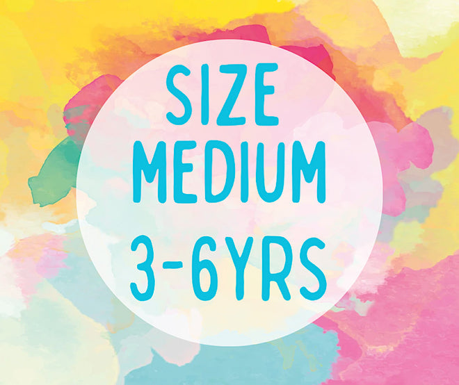Size Medium 3-6yrs