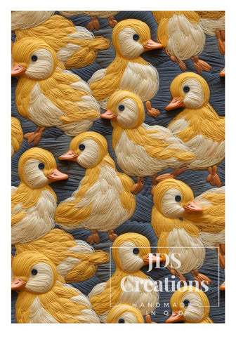 Duckies Teatowel