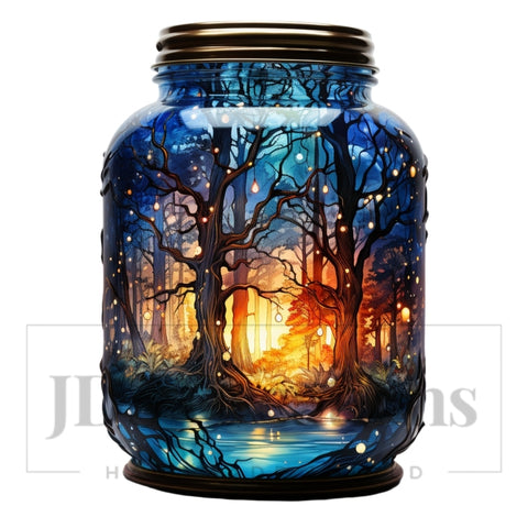 DTF Transfer - Fairy Lights Jar 1