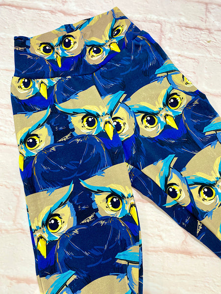 Size Large (6-9y) GWM Joggers - Owls