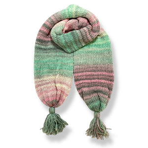 Handmade Scarf - Strawberry Mint Standard Length