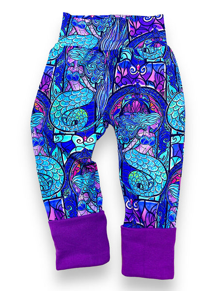 Size Small (12m-3y) GWM Full Length Harems - Mermaids