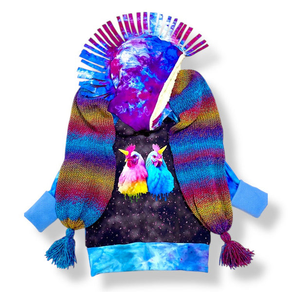 Size Medium (3-6y) GWM Ice Cream Chickens Winter Set