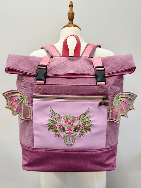 Flower Dragon Backpack
