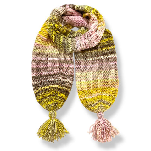 Handmade Scarf - Banoffee Pie Standard Length