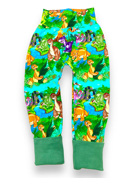 Size Medium (3-6y) GWM Full Length Harems - Land of Dinos