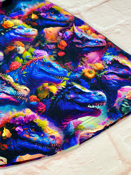 Size Small (12m-3y) Winter Poncho - Beautiful Dinos