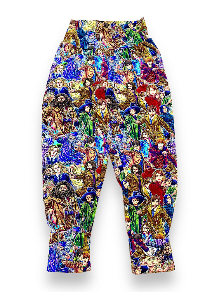 Size Medium (3-6y) GWM Joggers - Sketchy Wizards