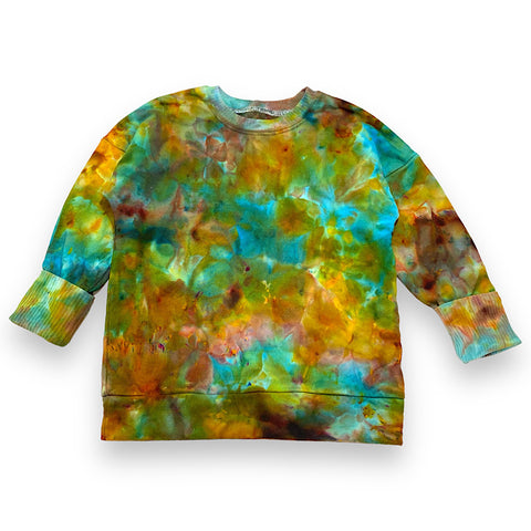 Size Large (6-9y) Winter Jumper - Patina ICE-DYED