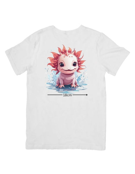 DTF Transfer - Axolotl splash