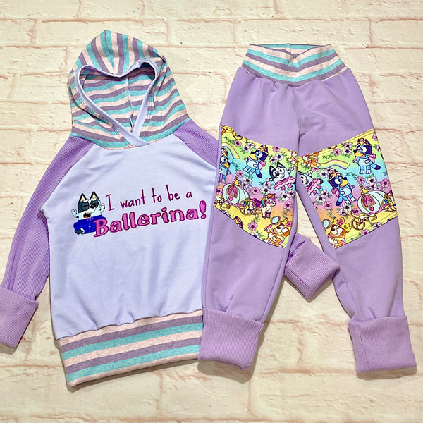 Size Medium (3-6y) GWM Ballerina Winter Set
