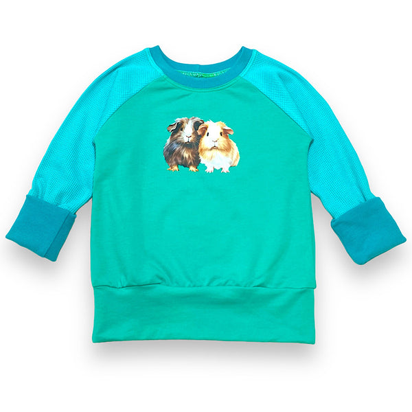 Size Med (3-6y) Winter Jumper - Guinea Pigs