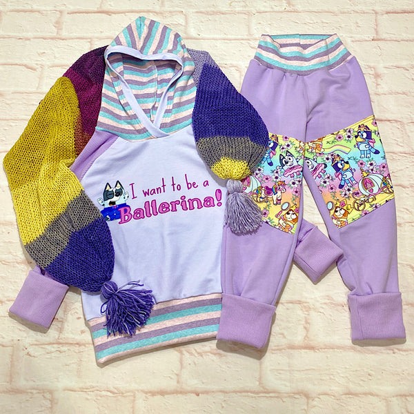 Size Medium (3-6y) GWM Ballerina Winter Set