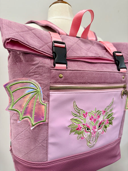 Flower Dragon Backpack