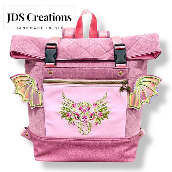 Flower Dragon Backpack
