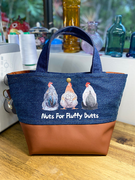 Nuts For Fluffy Butts Handbag