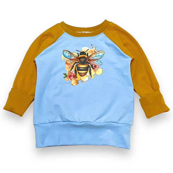 Size Med (3-6y) Winter Jumper - Bee Beauty