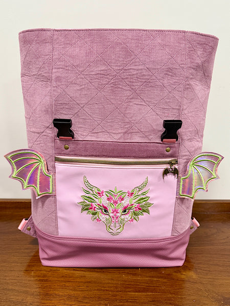 Flower Dragon Backpack