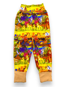 Size Medium (3-6y) GWM Joggers - Lions