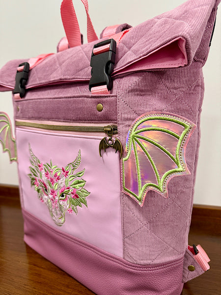 Flower Dragon Backpack