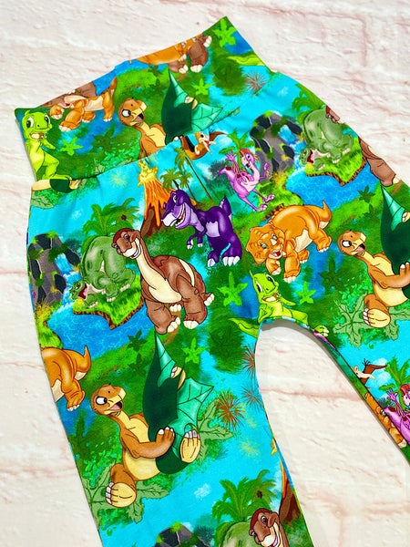 Size Medium (3-6y) GWM Full Length Harems - Land of Dinos