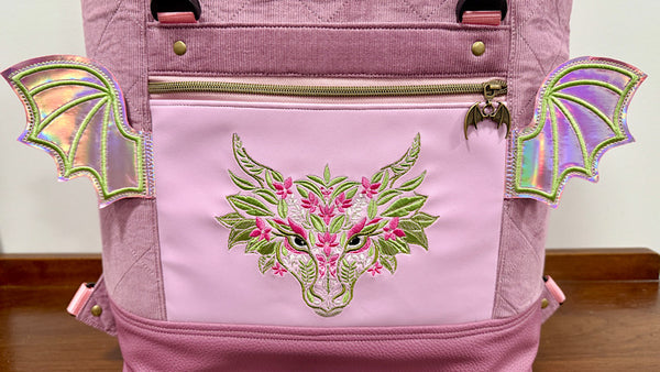 Flower Dragon Backpack