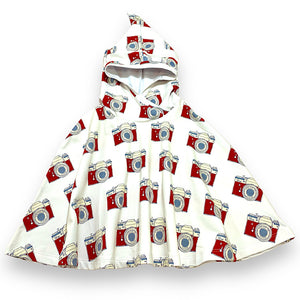 Size Large (6-9y) Winter Poncho - Cameras