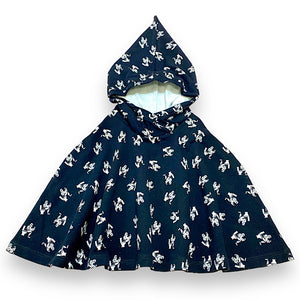 Size Med (3-6y) Winter Poncho - Trooper Pooper