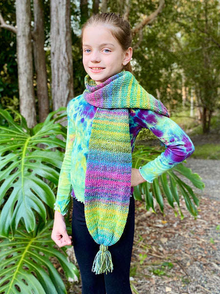 Handmade Scarf - Banoffee Pie Standard Length