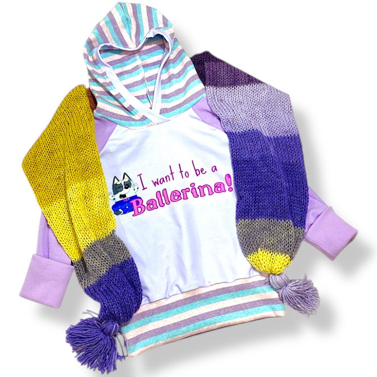 Size Medium (3-6y) GWM Ballerina Winter Set