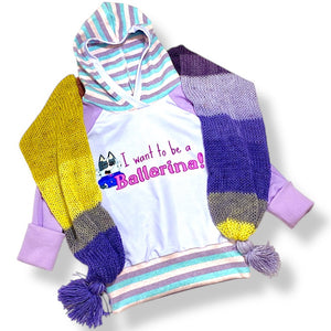 Size Medium (3-6y) GWM Ballerina Winter Set