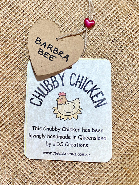 Barbara the Bee Chubby Chicken