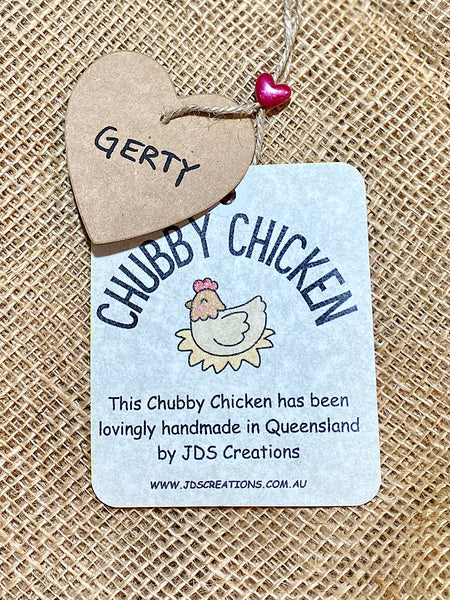 Gerty the Chubby Chicken