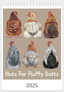 Nuts For Fluffy Butts Chicken Calendar