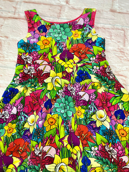 Size Small (12m-3y) GWM Dress - Full Bloom