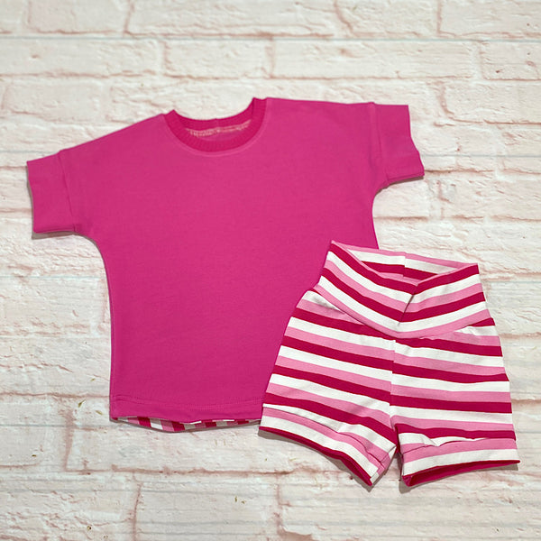 Mega Capsule Wardrobe - Size Small (12m-3y) Pink & Purple delights