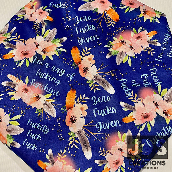 Sweary Shower gift set Blue Floral