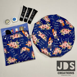Sweary Shower gift set Blue Floral