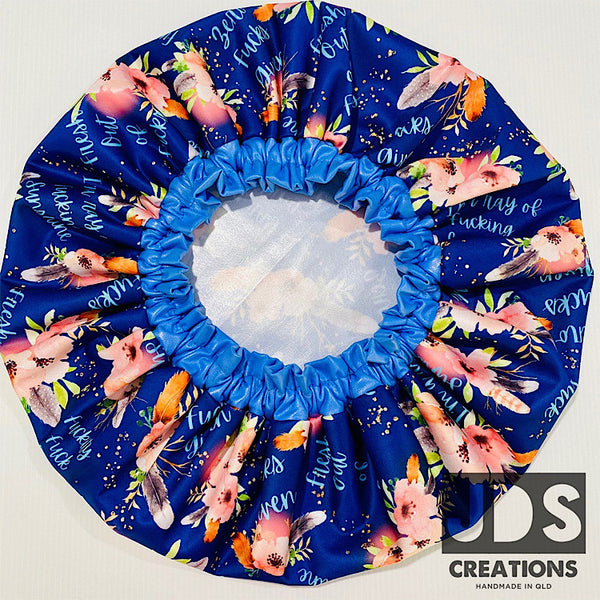 Sweary Shower gift set Blue Floral