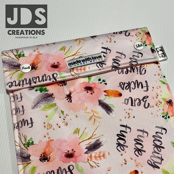 Sweary Shower gift set Peach floral