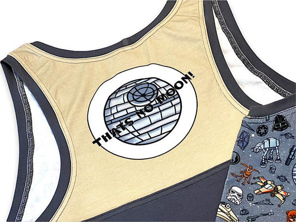 Mens Singlet No Moon