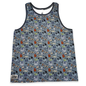 Mens Singlet No Moon