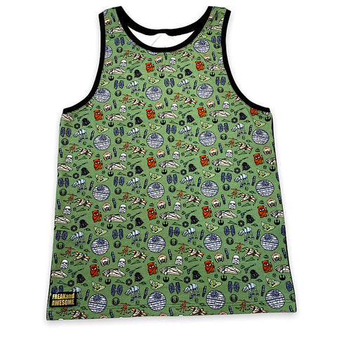 Mens Singlet Yub Nub