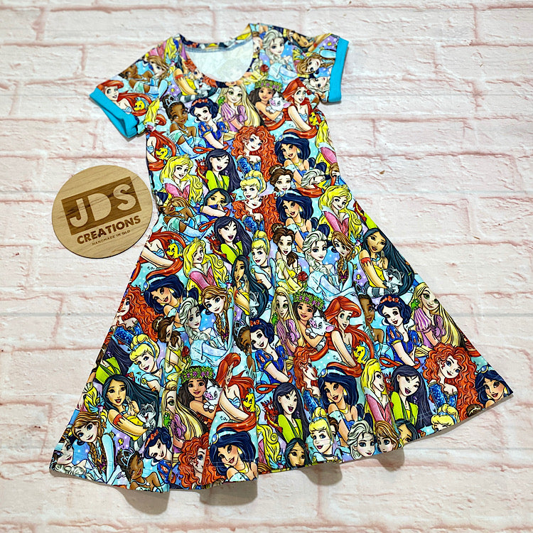 custom skater dress Design Her Perfect Father's Day Tribute! Print On Demand Skater Dress for Celebrating Dad